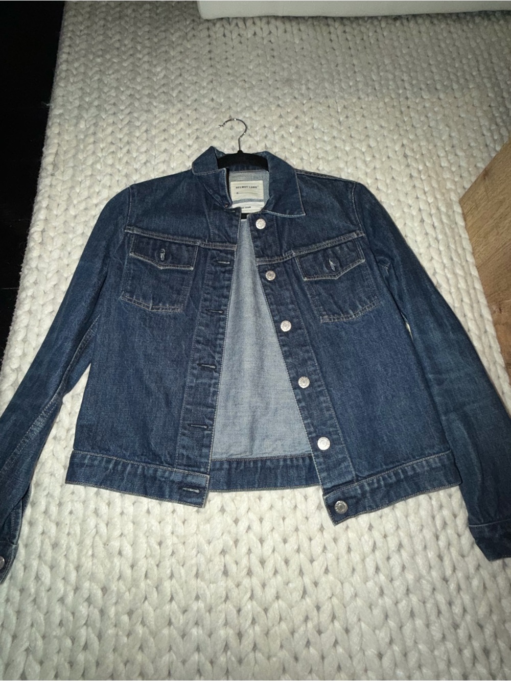 Helmut Lang Dark Blue Denim Jacket size M
